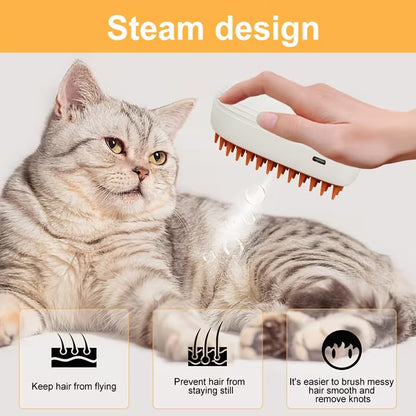 Electric Pet Grooming Brush