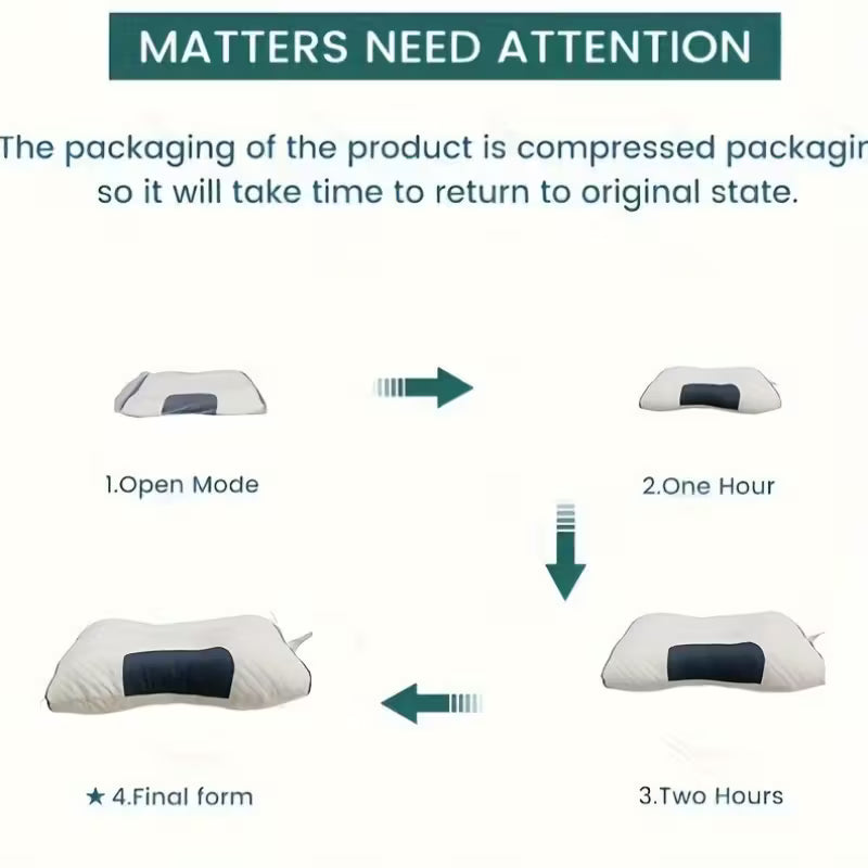 Couples Neck Message Pillow Set