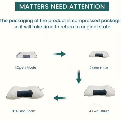 Couples Neck Message Pillow Set